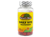 Nature's Blend Daily Vite 250 tablets bottle front view for everyday wellness