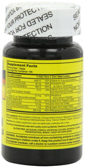 Nature's Blend NAT B Multivitamin & Mineral TB label detail with nutrients