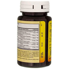 Nature's Blend No Iron Multivitamin gluten-free badge on packaging