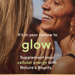 Nature's Bounty Biotin packaging on a clean countertop conveying purity
