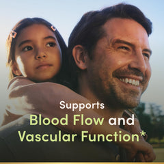 Close-up of Nature's Bounty L-Arginine tablets highlighting 1000mg dose