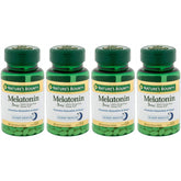 Nature's Bounty Melatonin softgels bottle supports calmer, more rested nights.
