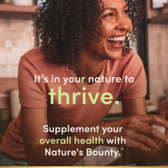 Closeup of Nature's Bounty Milk Thistle softgels for convenient daily use