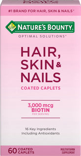 Nature's Bounty Optimal Solutions caplets: beauty-supporting formula