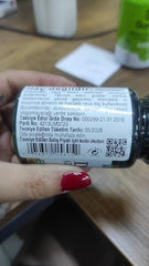 Nature's Bounty Vitamin D3 1000 softgel label shows non GMO and gluten free