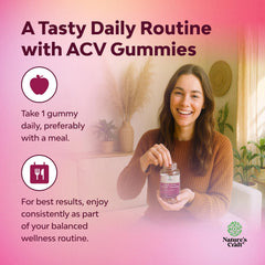 Beet root and pomegranate powder visible in Natures Craft ACV gummies for natural flavor and nutrients.