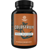Natures Craft Bovine Colostrum capsules for gut health and digestion balance.