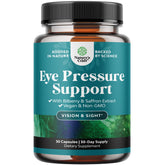 Natures Craft Eye Pressure Support bottle with bilberry for daily eye comfort.