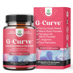 Natures Craft G Curve bottle front for energizing daily performance