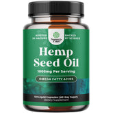 Natures Craft hemp oil capsules bottle for easy daily joint support.