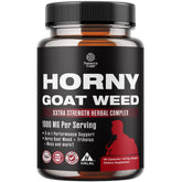 Nature's Craft Horny Goat Weed bottle shows 90 capsules for daily stamina