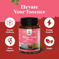 Natures Craft Horny Goat Weed Women capsules ready to take for female wellness