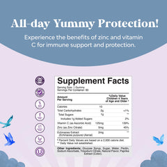 Natures Craft Kids Immunity Gummies pour showing easy serving.