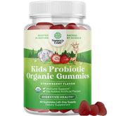 Natures Craft Kids Probiotic Gummies bottle offers convenient daily gut support.