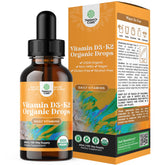 Natures Craft liquid D3 K2 bottle with 2000 IU for immune support