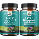 Natures Craft Liver Cleanse bottle with herbal formula for liver support.