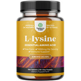 Nature's Craft L Lysine 1000mg bottle on a clean surface for daily support.