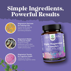 Natures Craft magnesium glycinate capsules closeup emphasizing gentle digestive tolerance