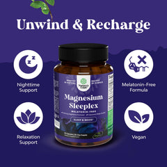 Natures Craft label with L-Theanine Apigenin Lemon Balm for calming support