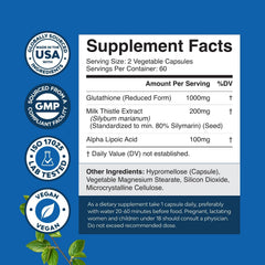Nature's Craft Milk Thistle bottle highlights liver support potential