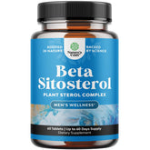 Natures Craft Plant Sterols Complex bottle front showing beta sitosterol for prostate support