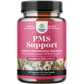 Natures Craft PMS Support bottle shown for easy daily use and cycle comfort
