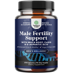 Nature's Craft Pre Conception bottle supports male fertility readiness and routine supplementation