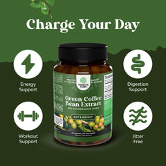 Natures Craft Pure Green Coffee Capsules closeup, suggesting smooth energy support.