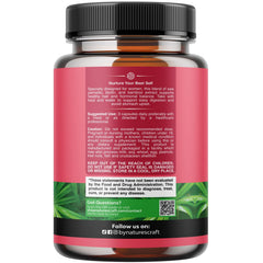 Nature's Craft Saw Palmetto capsules pack ready for on-the-go hair support