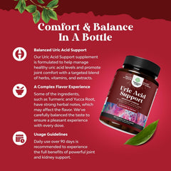 Nature's Craft tart cherry blend capsules for healthy inflammation support.