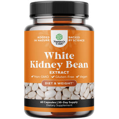 Natures Craft white kidney bean extract capsules for natural carb management