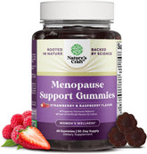Natures Craft Women's Menopause Gummies with Dong Quai bottle for convenient daily support of hot flashes