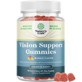 Natures Craft Zeaxanthin Plus Lutein gummies front view supports daily eye comfort