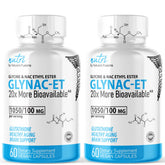 Nature's Fusions GlyNAC-ET bottle front for daily antioxidant support.