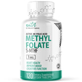 Nature's Fusions Nutri 5-MTHF bottle for daily methylation support.