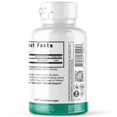 Nature's Fusions Nutri 5-MTHF label highlights vegan formula.