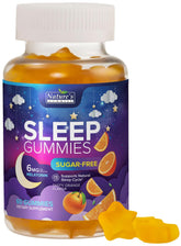 Nature's Gummies gomitas 6 mg para descanso nocturno suave.