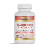 Nature's Lab Gold Magnesium Glycinate bottle on the counter supports daily wellness.