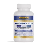 Nature's Lab Hyaluronic Acid with Biocell Collagen and MSM bottle highlighting joint support and hydration