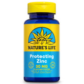 Nature's Life Zinc Picolinate 30mg bottle showing capsules for daily immune and vitality support