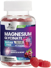 Nature's Nutrition Magnesium Glycinate Gummies pack shot highlights daily wellness benefits