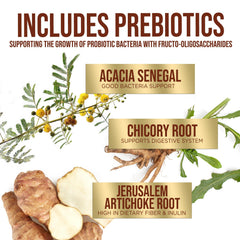 Nature's Nutrition Probiotics capsules ready for daily easy intake.