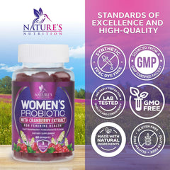Nature's Nutrition cranberry-gummies-04 illustrate 3B CFU support for daily digestive rhythm.