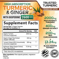 Nature's Nutrition turmeric curcumin capsules ready for daily use and mobility support.