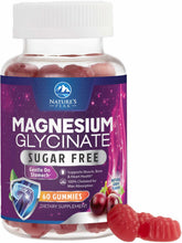 Nature's Peak Magnesium Glycinate Gummies jar for daily wellness and sugar-free convenience.