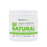 Nature's Plus GI Natural Drink Powder bottle front view for daily digestive wellness