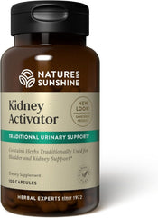 Nature's Sunshine Kidney Activator bottle supports daily urinary balance.