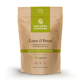 Nature's Sunshine Love and Peas bag front—plant-based protein option for everyday meals.