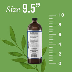 Nature's Sunshine Silver Shield Liquid teaspoon measure shown for daily dosing