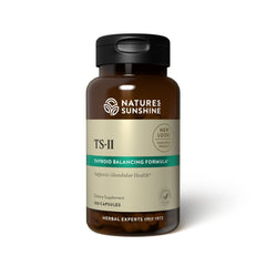 Nature's Sunshine TS II with Hops bottle front showing herbal balance.